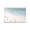Picture of Beach Umbrellas Ariel  _GroupedProduct_Rectangle_Landscape_Photography _GroupedProduct_Rectangle_Landscape_Canvas_Framed_