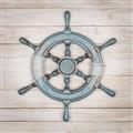 Picture of Ship Wheel  _GroupedProduct_Square_Unframed_Print_Only_