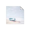 Picture of Soft Blue Boat _GroupedProduct_Square_Unframed_Print_Only_