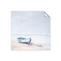 Picture of Soft Blue Boat _GroupedProduct_Square_Unframed_Print_Only_