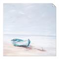 Picture of Soft Blue Boat _GroupedProduct_Square_Unframed_Print_Only_