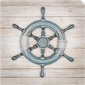 Picture of Ship Wheel  _GroupedProduct_Square_Unframed_Print_Only_