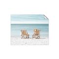 Picture of Muskoka Chairs with hats _GroupedProduct_Rectangle_Landscape_Photography _GroupedProduct_Rectangle_Landscape_Unframed_Print_Only_