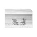 Picture of Muskoka Chairs with hats _GroupedProduct_Rectangle_Landscape_Photography _GroupedProduct_Rectangle_Landscape_Unframed_Print_Only_