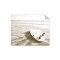 Picture of Surfboard on the Sand _GroupedProduct_Rectangle_Landscape_Photography _GroupedProduct_Rectangle_Landscape_Unframed_Print_Only_