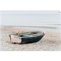 Picture of Beach Boat _GroupedProduct_Rectangle_Landscape_Photography _GroupedProduct_Rectangle_Landscape_Unframed_Print_Only_