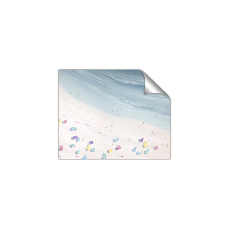 Picture of Beach Umbrellas Ariel  _GroupedProduct_Rectangle_Landscape_Photography _GroupedProduct_Rectangle_Landscape_Unframed_Print_Only_