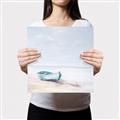 Picture of Soft Blue Boat _GroupedProduct_Square_Canvas_