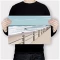 Picture of Beach Fence _GroupedProduct_Rectangle_Landscape_Photography _GroupedProduct_Rectangle_Landscape_Canvas_