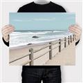 Picture of Beach Fence _GroupedProduct_Rectangle_Landscape_Photography _GroupedProduct_Rectangle_Landscape_Canvas_