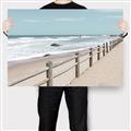 Picture of Beach Fence _GroupedProduct_Rectangle_Landscape_Photography _GroupedProduct_Rectangle_Landscape_Canvas_