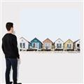 Picture of Beach Huts _GroupedProduct_Rectangle_Landscape_Photography _GroupedProduct_Rectangle_Landscape_Canvas_