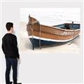 Picture of Boat on the Sand _GroupedProduct_Rectangle_Landscape_Photography _GroupedProduct_Rectangle_Landscape_Canvas_