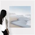 Picture of Muted Waves _GroupedProduct_Square_Photography _GroupedProduct_Square_Canvas_