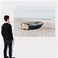 Picture of Beach Boat _GroupedProduct_Rectangle_Landscape_Photography _GroupedProduct_Rectangle_Landscape_Canvas_