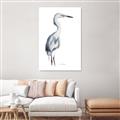 Picture of Egret I  _GroupedProduct_Rectangle_Portrait_Canvas_
