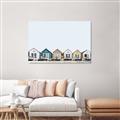 Picture of Beach Huts _GroupedProduct_Rectangle_Landscape_Photography _GroupedProduct_Rectangle_Landscape_Canvas_