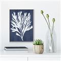 Picture of Navy Coral II  _GroupedProduct_Rectangle_Portrait_Canvas_Framed_