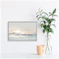 Picture of Peaceful Coastal Landscape _GroupedProduct_Rectangle_Landscape_Canvas_Framed_