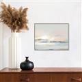 Picture of Peaceful Coastal Landscape _GroupedProduct_Rectangle_Landscape_Canvas_Framed_