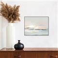 Picture of Peaceful Coastal Landscape _GroupedProduct_Rectangle_Landscape_Canvas_Framed_