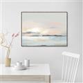 Picture of Peaceful Coastal Landscape _GroupedProduct_Rectangle_Landscape_Canvas_Framed_