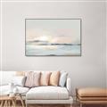 Picture of Peaceful Coastal Landscape _GroupedProduct_Rectangle_Landscape_Canvas_Framed_