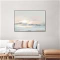 Picture of Peaceful Coastal Landscape _GroupedProduct_Rectangle_Landscape_Canvas_Framed_