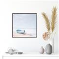 Picture of Soft Blue Boat _GroupedProduct_Square_Canvas_Framed_