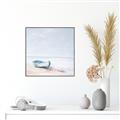 Picture of Soft Blue Boat _GroupedProduct_Square_Canvas_Framed_