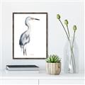Picture of Egret I  _GroupedProduct_Rectangle_Portrait_Canvas_Framed_