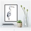 Picture of Egret I  _GroupedProduct_Rectangle_Portrait_Canvas_Framed_