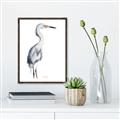 Picture of Egret I  _GroupedProduct_Rectangle_Portrait_Canvas_Framed_