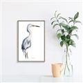 Picture of Egret I  _GroupedProduct_Rectangle_Portrait_Canvas_Framed_