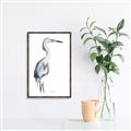 Picture of Egret I  _GroupedProduct_Rectangle_Portrait_Canvas_Framed_