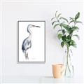 Picture of Egret I  _GroupedProduct_Rectangle_Portrait_Canvas_Framed_