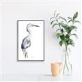 Picture of Egret I  _GroupedProduct_Rectangle_Portrait_Canvas_Framed_