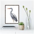 Picture of Egret II  _GroupedProduct_Rectangle_Portrait_Canvas_Framed_