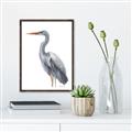 Picture of Egret II  _GroupedProduct_Rectangle_Portrait_Canvas_Framed_