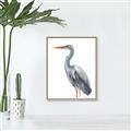Picture of Egret II  _GroupedProduct_Rectangle_Portrait_Canvas_Framed_