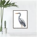 Picture of Egret II  _GroupedProduct_Rectangle_Portrait_Canvas_Framed_