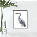 Picture of Egret II  _GroupedProduct_Rectangle_Portrait_Canvas_Framed_