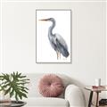 Picture of Egret II  _GroupedProduct_Rectangle_Portrait_Canvas_Framed_