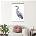 Picture of Egret II  _GroupedProduct_Rectangle_Portrait_Canvas_Framed_