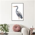 Picture of Egret II  _GroupedProduct_Rectangle_Portrait_Canvas_Framed_