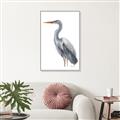 Picture of Egret II  _GroupedProduct_Rectangle_Portrait_Canvas_Framed_