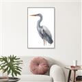 Picture of Egret II  _GroupedProduct_Rectangle_Portrait_Canvas_Framed_