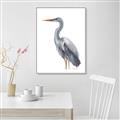 Picture of Egret II  _GroupedProduct_Rectangle_Portrait_Canvas_Framed_