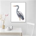 Picture of Egret II  _GroupedProduct_Rectangle_Portrait_Canvas_Framed_
