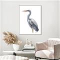 Picture of Egret II  _GroupedProduct_Rectangle_Portrait_Canvas_Framed_